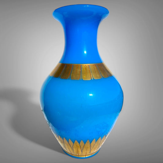 Baccarat opaline vase.France